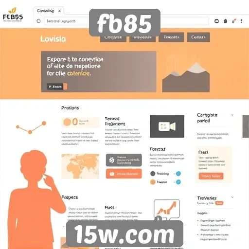 Análise da experiência de usuário no site fb85